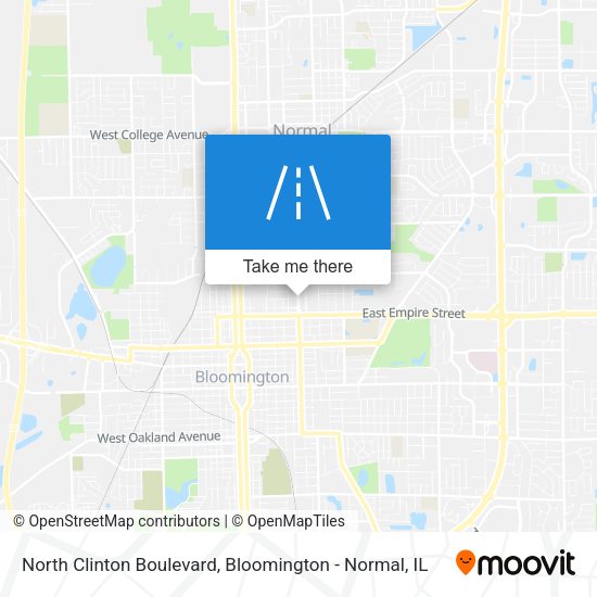 North Clinton Boulevard map