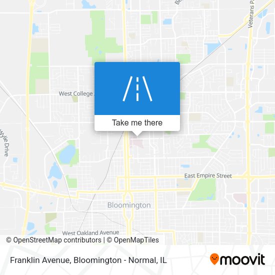 Franklin Avenue map