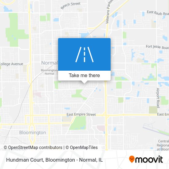 Hundman Court map
