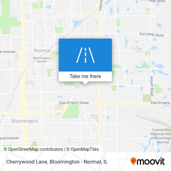 Mapa de Cherrywood Lane