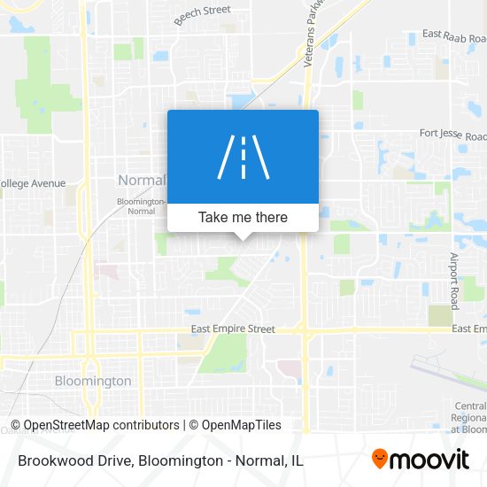 Mapa de Brookwood Drive