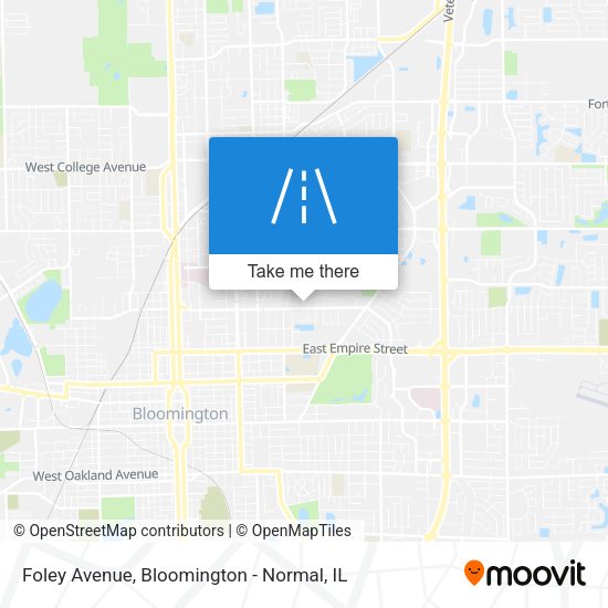 Foley Avenue map
