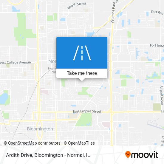 Ardith Drive map