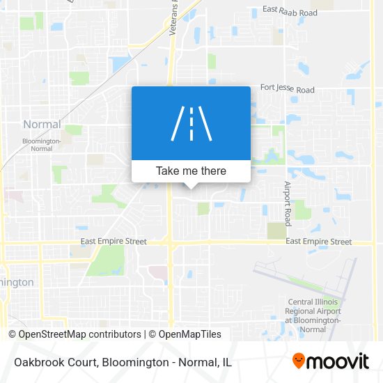 Oakbrook Court map