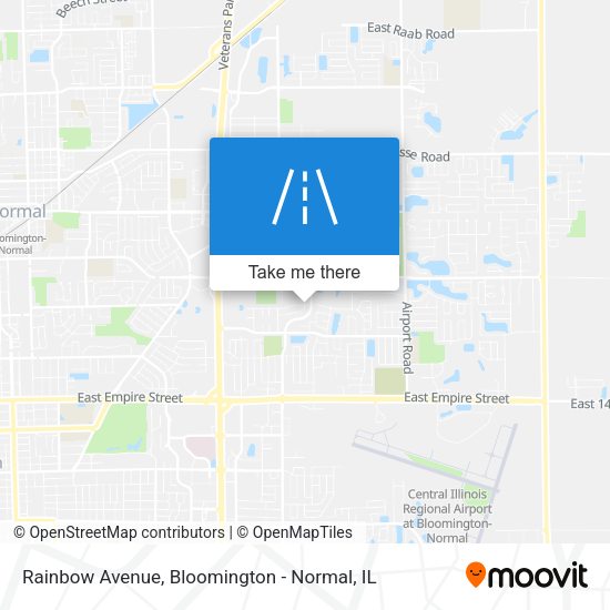 Mapa de Rainbow Avenue
