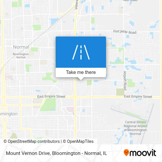 Mount Vernon Drive map