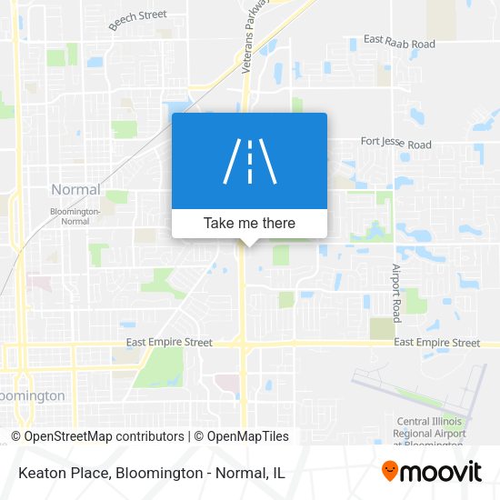 Keaton Place map
