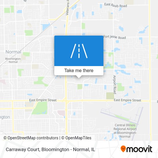 Carraway Court map