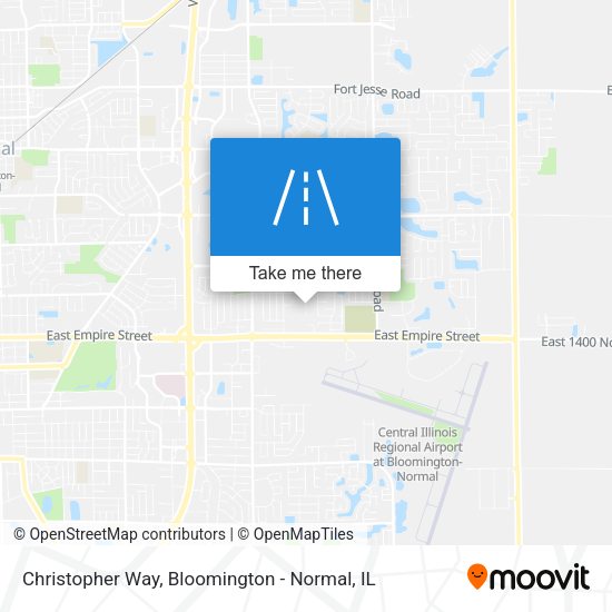 Christopher Way map