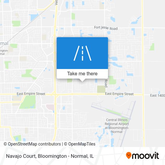 Navajo Court map