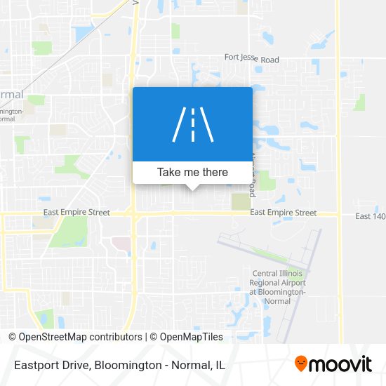 Mapa de Eastport Drive