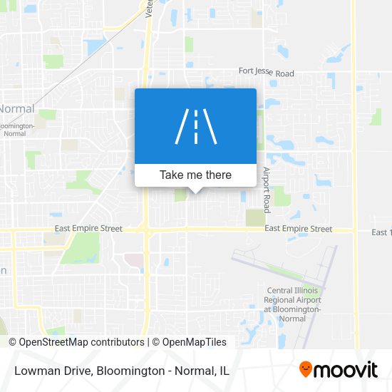 Mapa de Lowman Drive