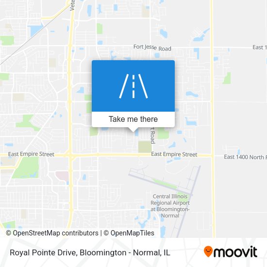 Mapa de Royal Pointe Drive