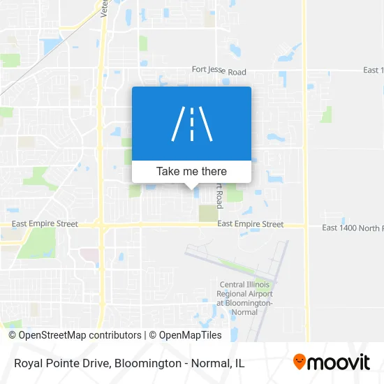 Royal Pointe Drive map