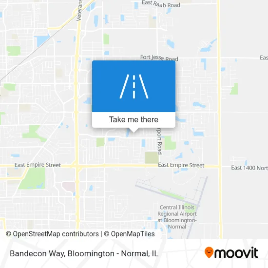 Bandecon Way map