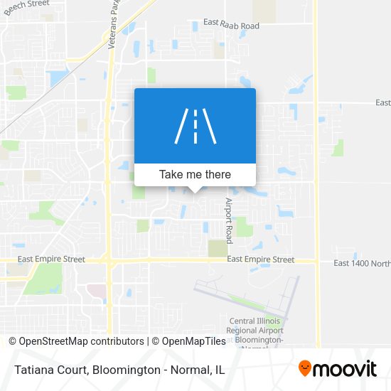Tatiana Court map