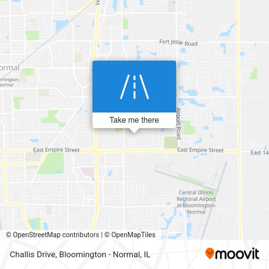 Mapa de Challis Drive