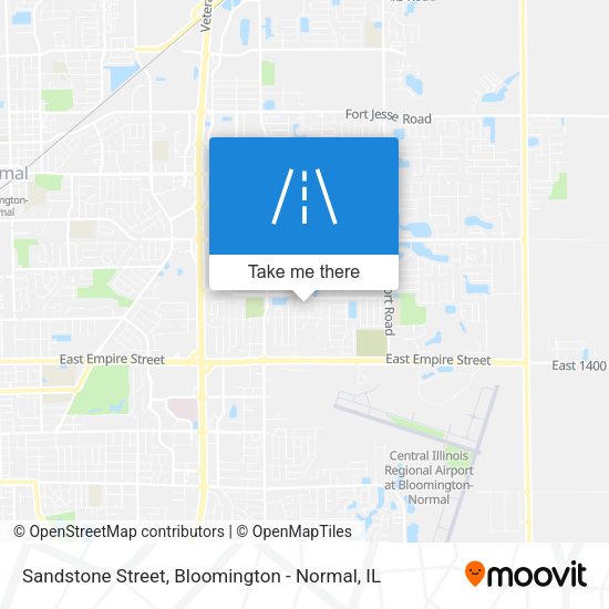 Mapa de Sandstone Street