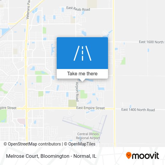 Melrose Court map