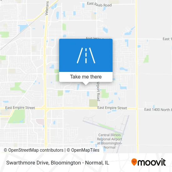 Swarthmore Drive map