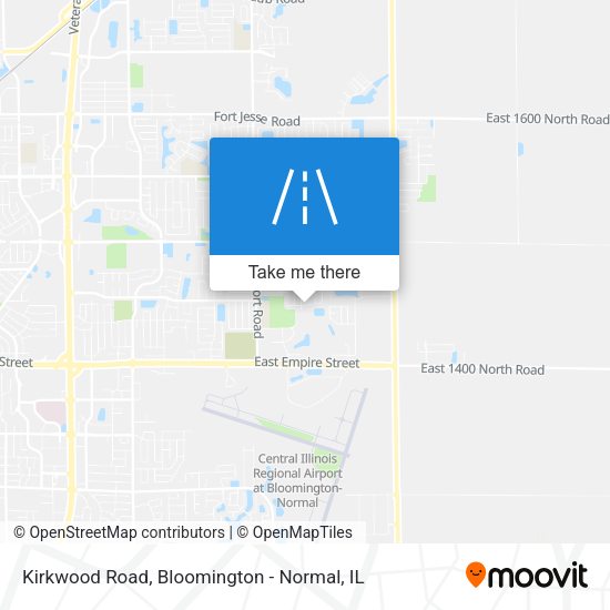 Kirkwood Road map