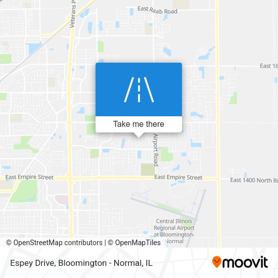 Espey Drive map