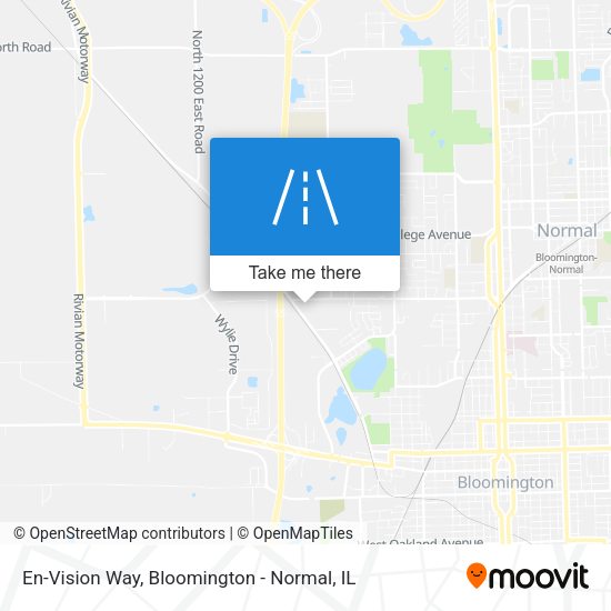 En-Vision Way map