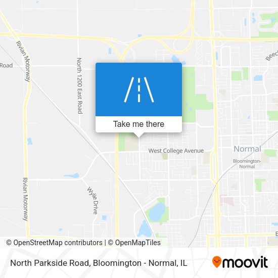 Mapa de North Parkside Road