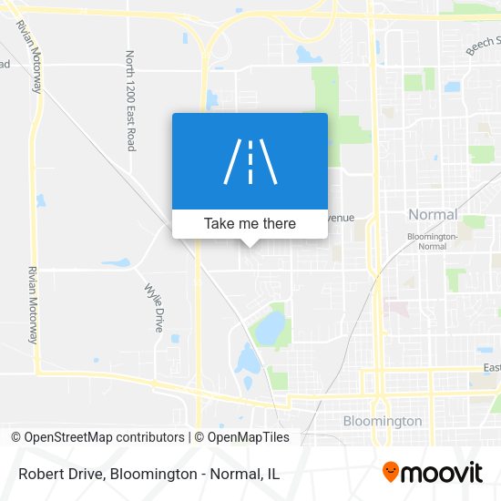 Robert Drive map