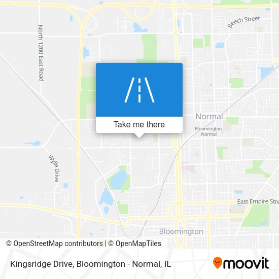 Kingsridge Drive map