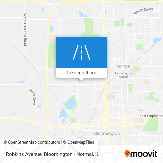 Mapa de Robkins Avenue
