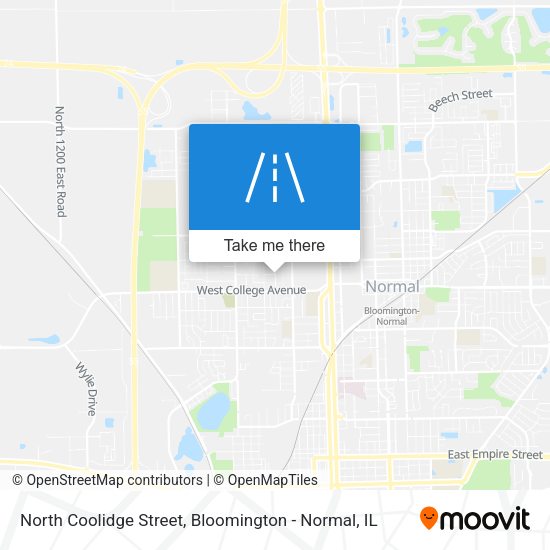 Mapa de North Coolidge Street