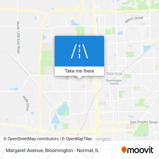 Mapa de Margaret Avenue