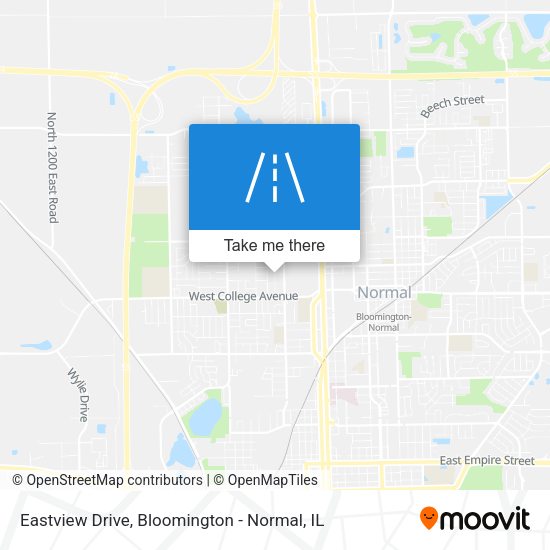 Eastview Drive map