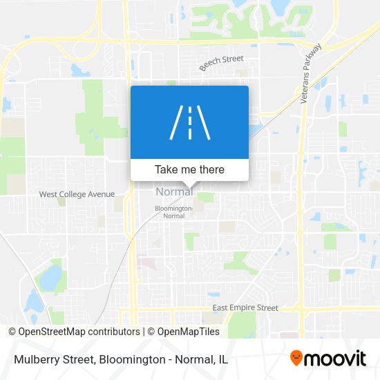 Mapa de Mulberry Street