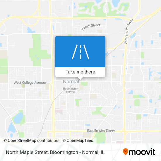 Mapa de North Maple Street