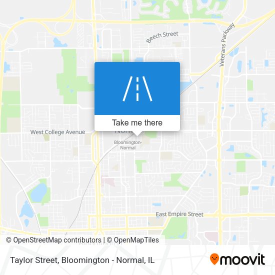 Mapa de Taylor Street
