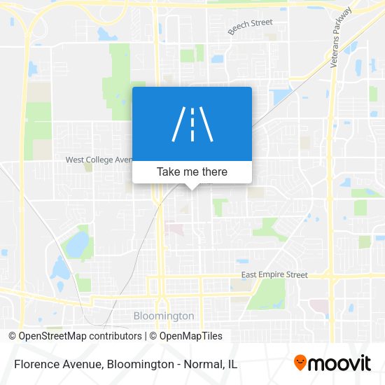 Mapa de Florence Avenue