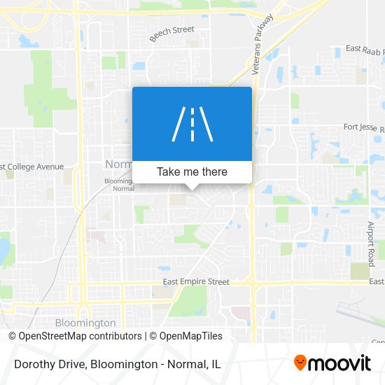 Mapa de Dorothy Drive