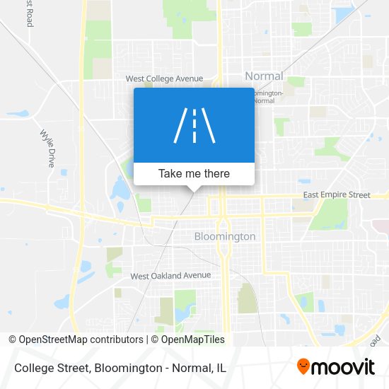 Mapa de College Street