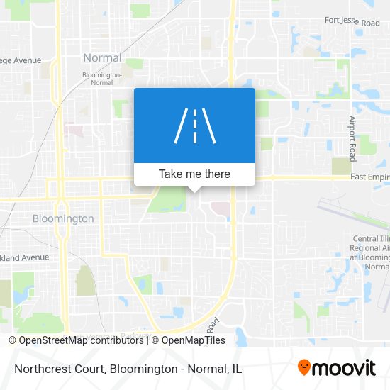 Northcrest Court map