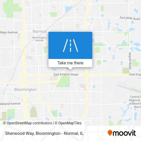 Mapa de Sherwood Way