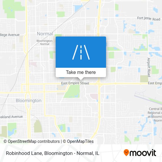 Mapa de Robinhood Lane