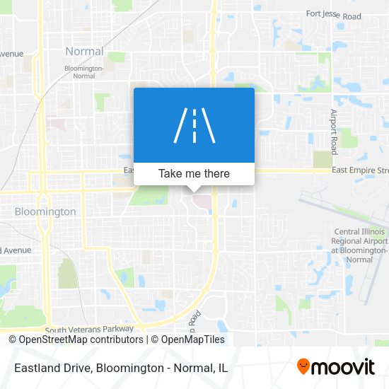 Mapa de Eastland Drive