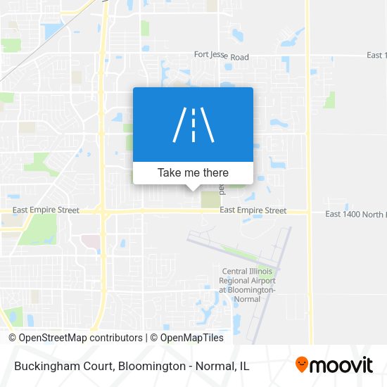 Buckingham Court map