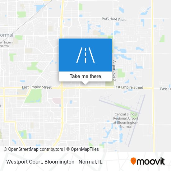 Westport Court map