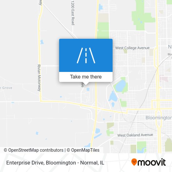Enterprise Drive map