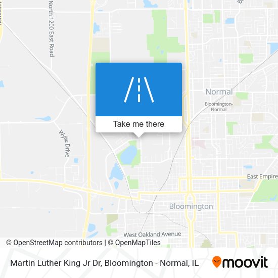 Martin Luther King Jr Dr map