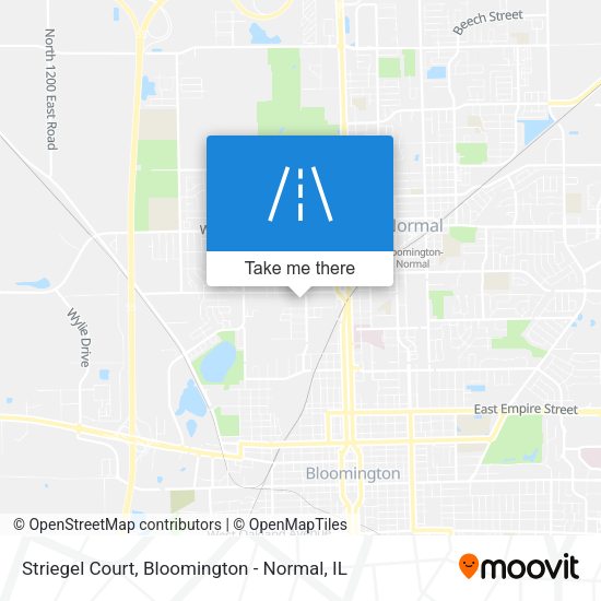 Striegel Court map