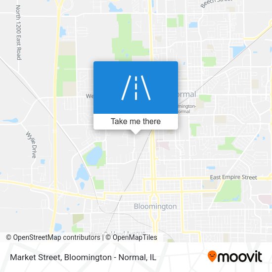 Market Street map